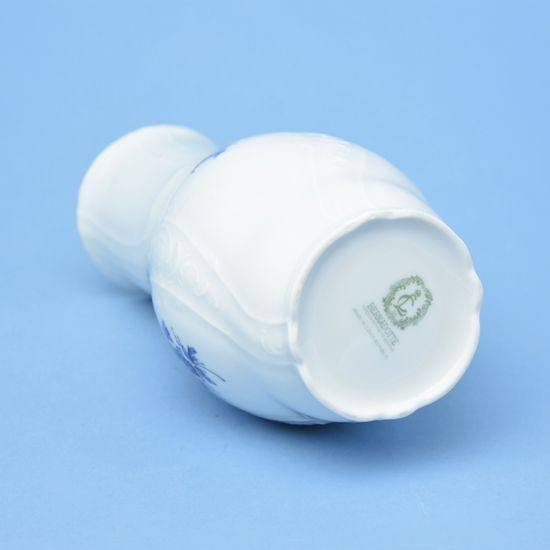 Vase 19 cm, Thun 1794 Carlsbad porcelain, BERNADOTTE blue rose