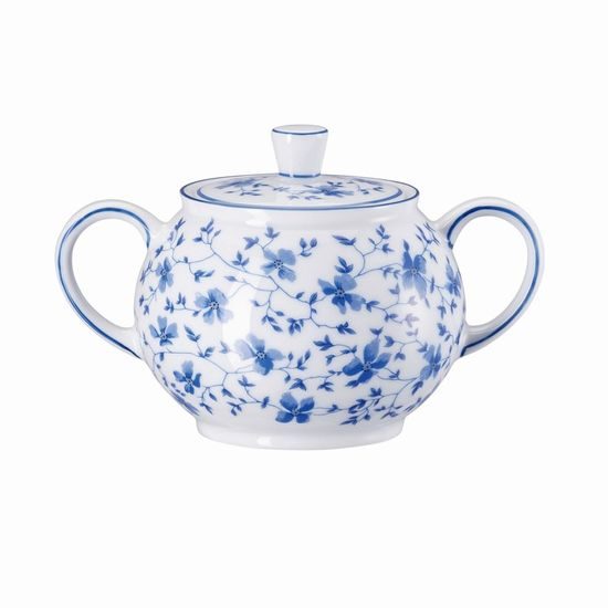 Sugar bowl 200 ml, FORM 1382 Blaublüten, Arzberg porcelain