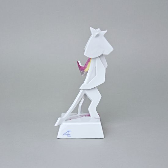 Figurka "Nobel" 11 x 9 x 19 cm, Andreas Ehret, Porcelánové figurky Schwarzburger Werkstätten für Porzellankunst