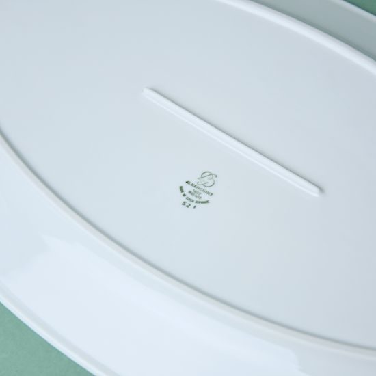 Platter oval 42 cm, Excellency, G. Benedikt 1882