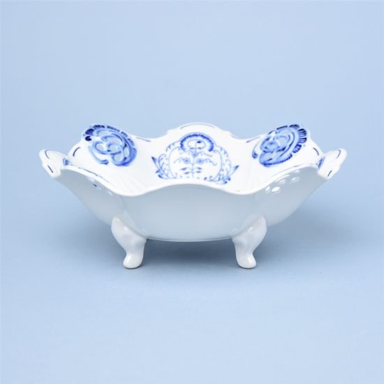 Bowl Aida perforated 20 cm, Original Blue Onion Pattern