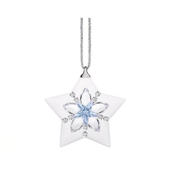 Christmas Ice Star, 35 x 34 mm, Crystal Gifts and Decoration PRECIOSA