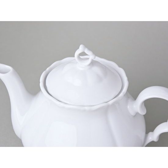 Verona white: Lid for 1,2 l tea pot, G. Benedikt 1882