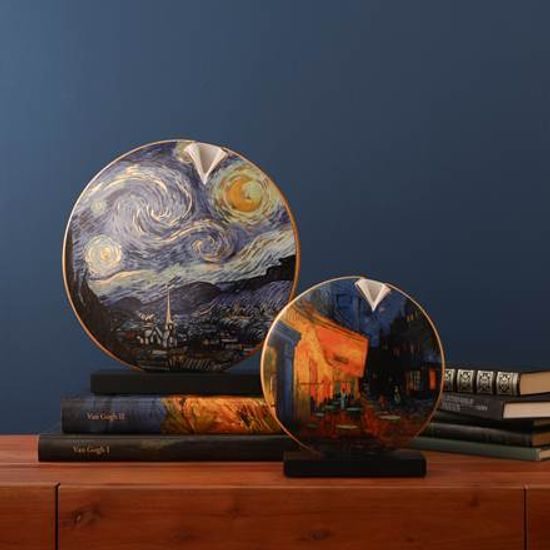 Váza Hvězdná noc, 31 / 8 / 33,5 cm, porcelán, V. van Gogh, Goebel