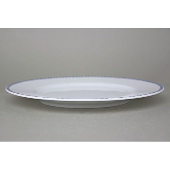 Nina 29423 šneci modří: Talíř mělký 26 cm, Thun 1794, karlovarský porcelán