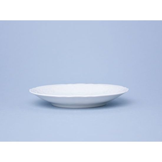 Frost no line: Saucer 16 cm, Thun 1794 Carlsbad porcelain, BERNADOTTE