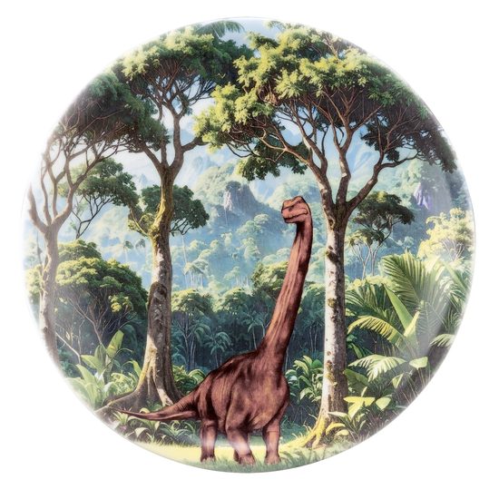 Dinosaurus: Talíř dezertní 19 cm, Compact 65626, Porcelán Seltmann