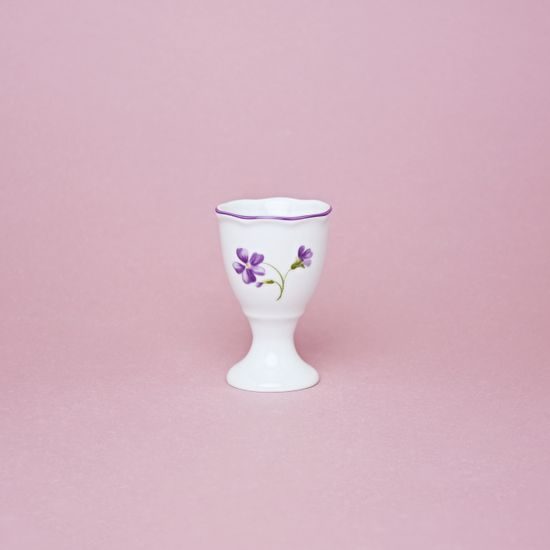 Egg cup 7,5 cm, Violet, Cesky porcelan a.s.