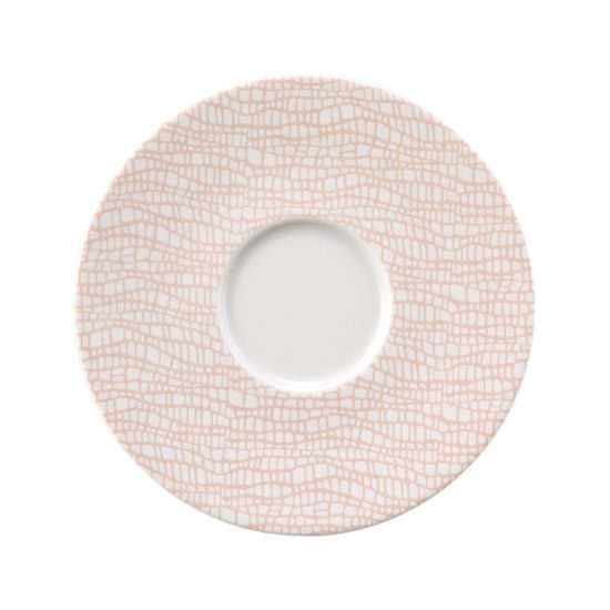 Saucer 16,5 cm, Posh Rose 25673, Seltmann Porcelain