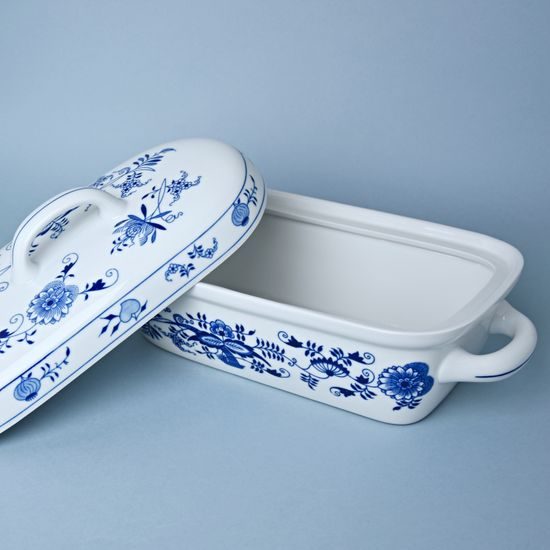 Baking pan big 36 x 19,5 cm, Original Blue Onion Pattern