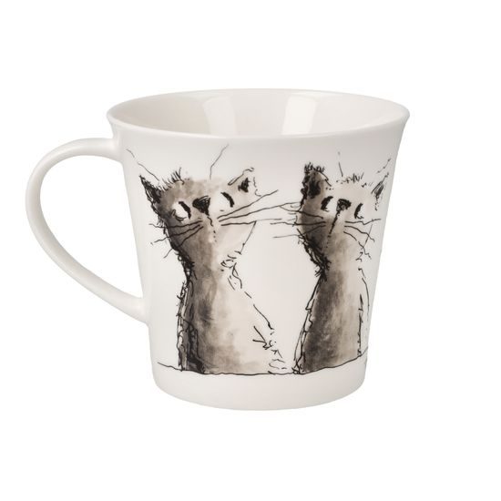 Cup Kitty Crew 350ml, Fine Bone China, P. Schnellhardt, Goebel