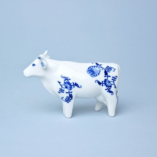 Cow standing 14,5 cm, Original Blue Onion Pattern