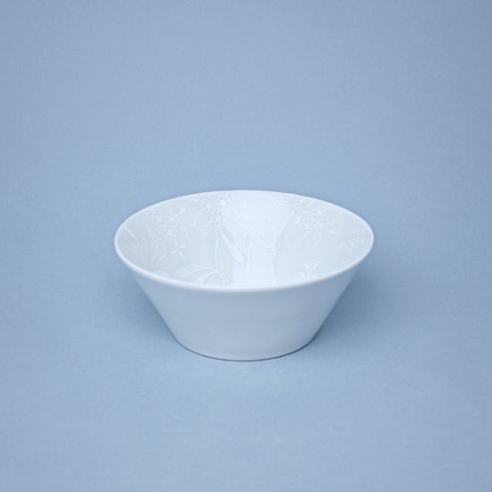 Bohemia White DECOR, Miska nejen na polévku 0,4 l, design Pelcl, Český porcelán a.s.