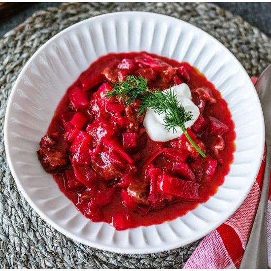 Plate set 12 pcs., Ribby, G. Benedikt 1882