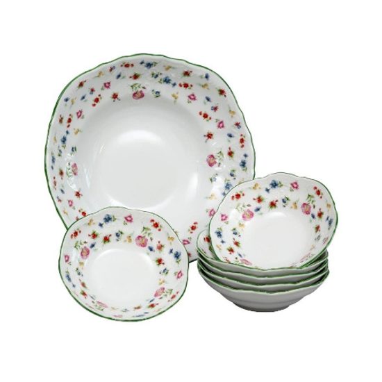 Kompotová sada pro 6 osob, Thun 1794, karlovarský porcelán, BERNADOTTE 7570a57