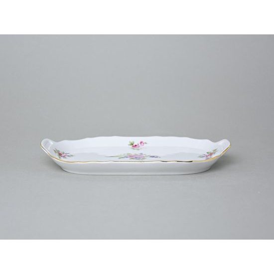 Tray small 23 cm, Thun 1794 Carlsbad Porcelain, BERNADOTTE Meissen Rose