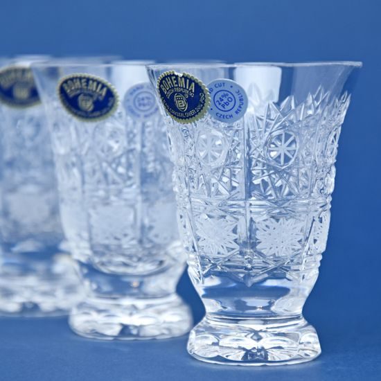 Křišťálové likérky (panáky) broušené, 6 ks, 60 ml Crystal BOHEMIA