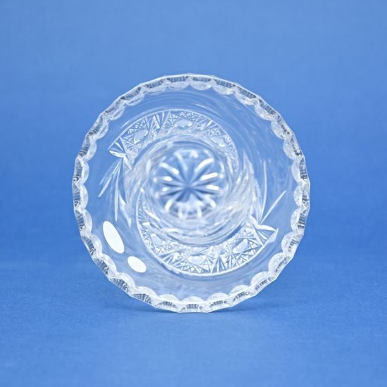 Křišťálová váza broušená, 180 mm, Crystal BOHEMIA