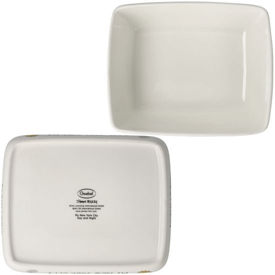 Butter dish My New York City 14 / 11,5 / 6cm, fine bone china, J. Rizzi, Goebel