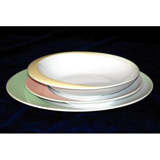 Talířová souprava pro 6 osob, Thun 1794, karlovarský porcelán, FUTURE barevná