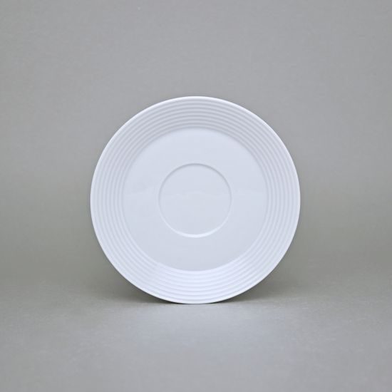 Podšálek 150 mm, Lea bílá, Thun karlovarský porcelán