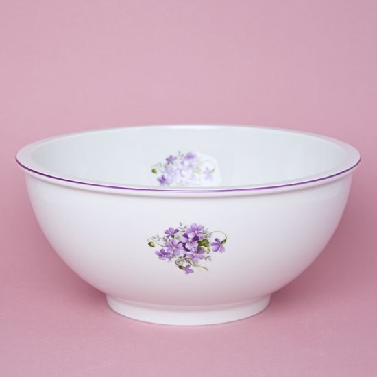 Mísa BEP 28,5 cm, fialky, Český porcelán a.s.