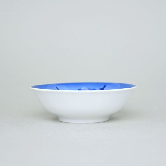 Bowl 16 cm, Thun 1794 Carlsbad porcelain, BLUE CHERRY