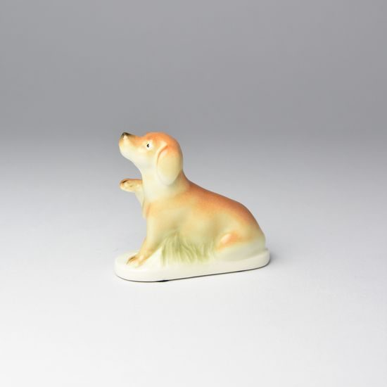 Dog 7 x 3 x 6 cm, Kati Zorn, Unterweissbacher porcelain