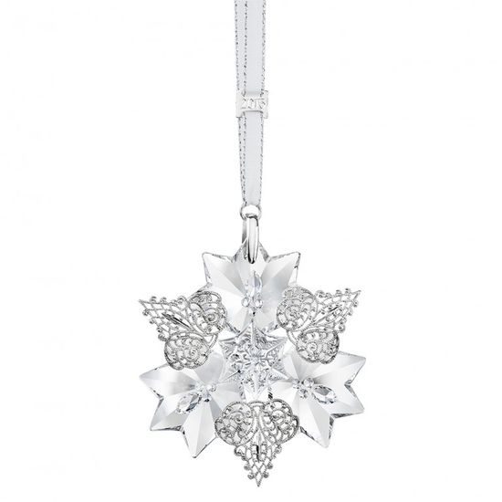 Christmas Ornament 2015, 85 x 70 mm, Crystal Gifts and Decoration PRECIOSA