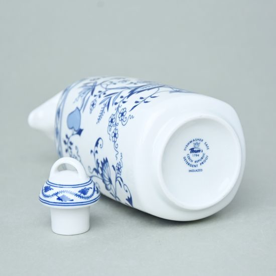 Karafa 0,5 l nápis OLEJ, Henrietta, Thun 1794, karlovarský porcelán