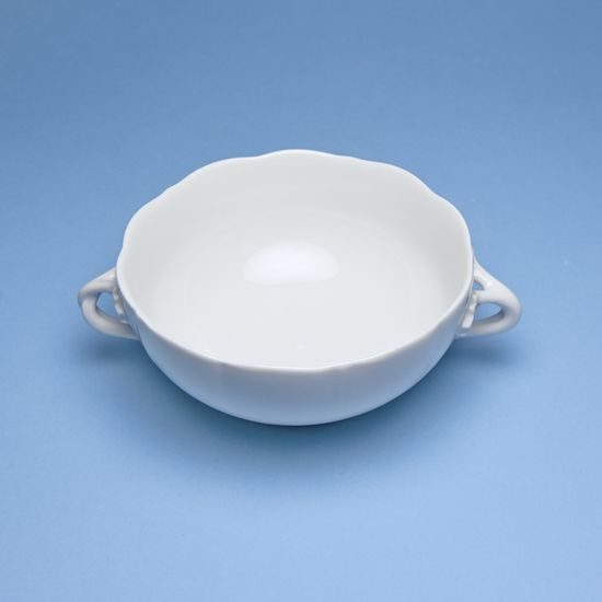 Šálek (na polévku) s oušky 0,25 l , Bílý porcelán, Český porcelán a.s.