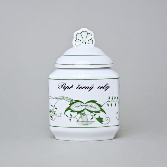 Lid for spice box 0,20 l, original Green onion pattern