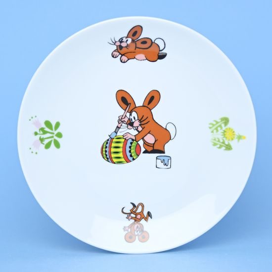 Dinner plate Coups 20 cm Mole Easter, Thun 1794, Carlsbad Porcelain