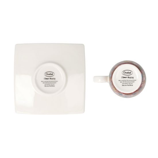 Demitasse We are the Birds 100ml, fine bone china, J. Rizzi, Goebel