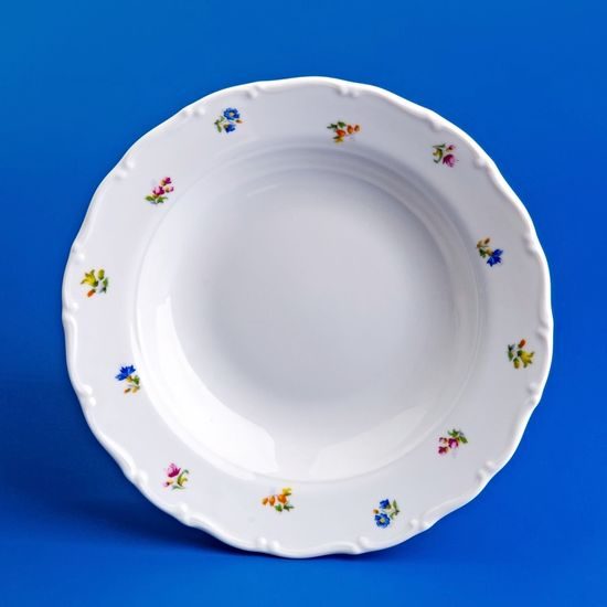 Plate deep 23 cm, Ophelie Hazenka, Thun 1794