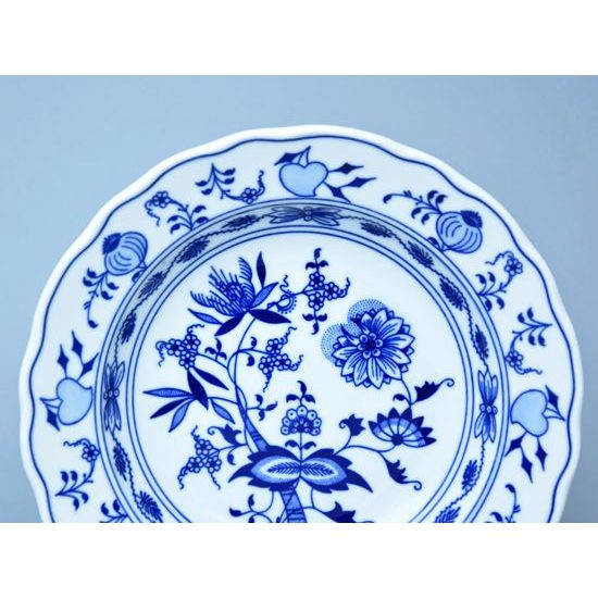 Plate deep 21 cm, Original Blue Onion Pattern