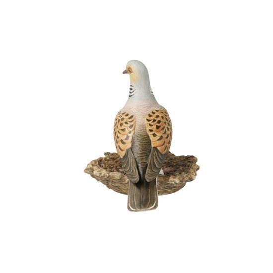 Bird of the year 2020 - Turtle dove 14 cm, porcelain - decor biscuit, Goebel