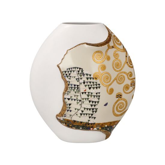 Vase The Tree of life 13.5 cm, porcelain, G. Klimt, Goebel