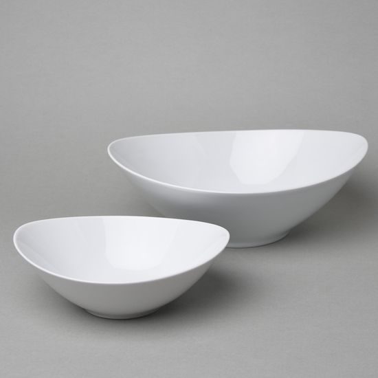 Kompotová souprava pro 6 osob velká, Thun 1794, karlovarský porcelán, Loos nedekor