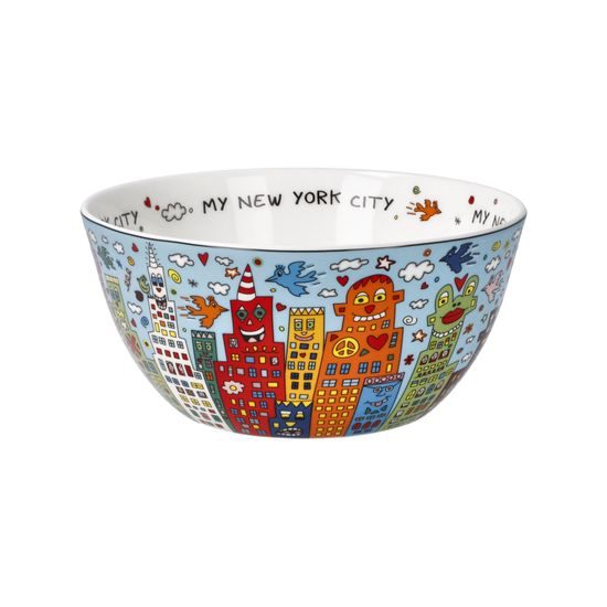 Miska My New York City Day, 15 / 15 / 7 cm, jemný kostní porcelán, J. Rizzi, Goebel