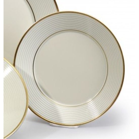 Lea ivory gold: Plate dessert 19 cm, Thun karlovarský porcelán