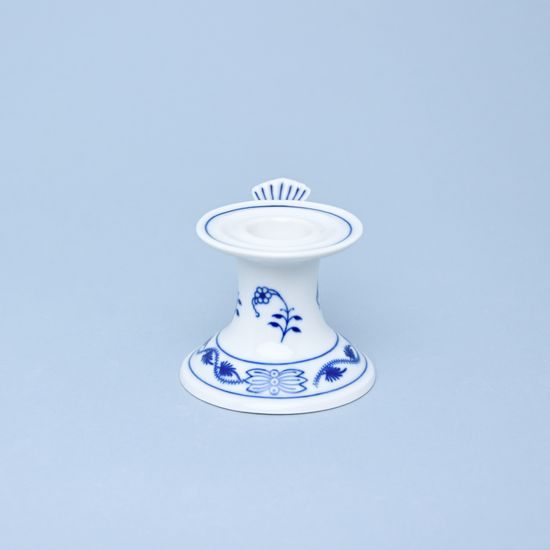 Candle holder with handle 1991 6,5 cm, Original Blue Onion Pattern