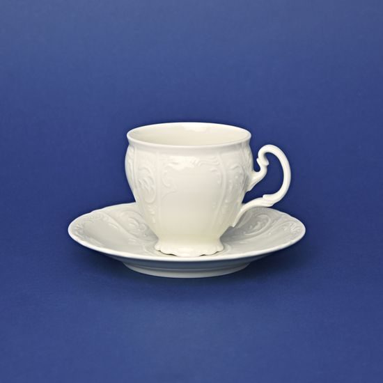 Saucer 14 cm, Thun 1794, karlovarský porcelán, BERNADOTTE ivory