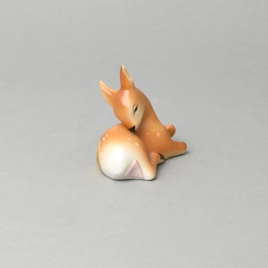 Koloušek 9 x 7,5 cm, Luxor, Porcelánové figurky Duchcov