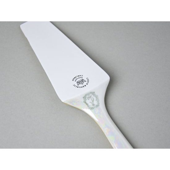 Cake porcelain shovel, Cecily roses, Carlsbad