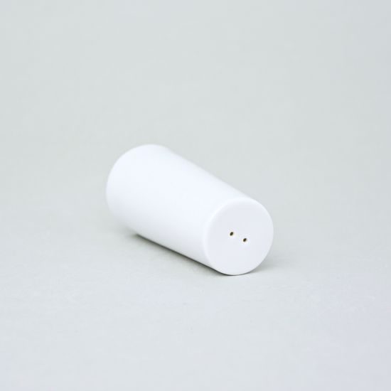 Bohemia White, Pepper shaker 100 mm, design Pelcl, Český porcelán