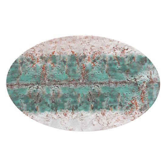 Platter oval 40 x 26 cm, Life 25837, Seltmann Porcelain