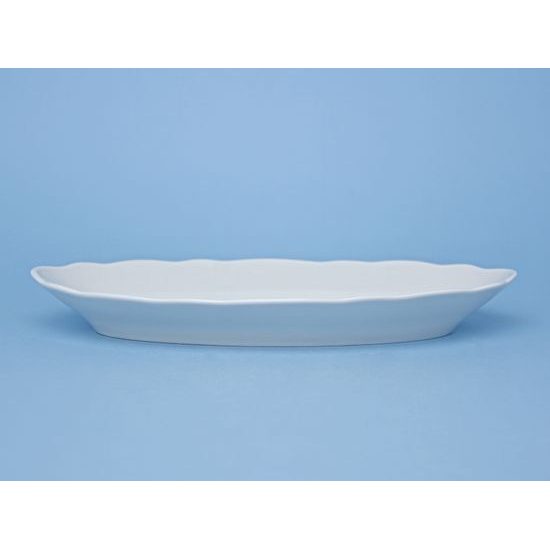 Oval dish 31 cm, White, Cesky porcelan a.s.