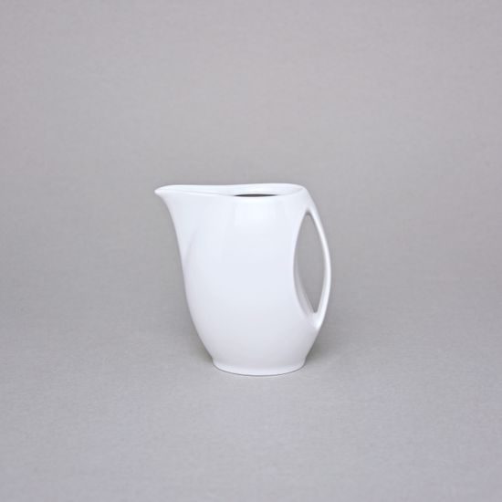 Creamer 0,24 l, Thun 1794 Carlsbad porcelain, Loos white