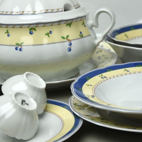 Rose 80147: Jídelní sada pro 6 osob, Thun 1794, karlovarský porcelán